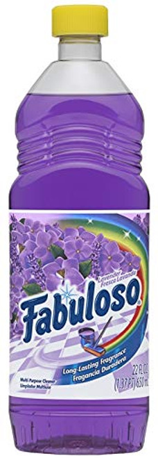 Fabuloso All-Purpose Cleaner Liquid Solution Purple Lavender Scent 22 Oz 1 Fabuloso All-Purpose Cleaner Liquid Solution Purple Lavender Scent 22 Oz 1