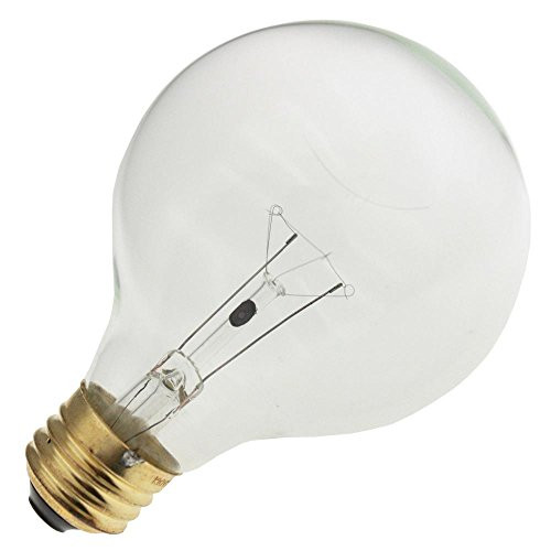 Industrial Performance 25G25 CL 130V  25 Watt  G25  Medium Screw  E26  Base Globe Light Bulb  1 Bulb