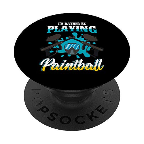 Airsoft Rather Playing Paintball Softair Shooting Sport Gift PopSockets PopGrip  Swappable Grip for Phones  and  Tablets