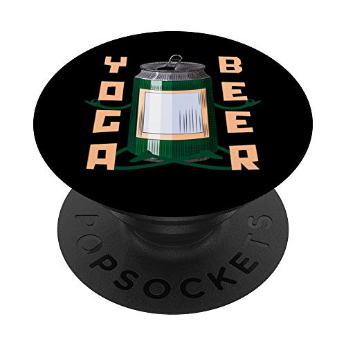 Yoga Beer Bier Can Alcohol Alcoholic Sports Drinking Gift PopSockets Grip and Stand for Phones and Tablets Yoga Beer Bier Can Alcohol Alcoholic Sports Drinking Gift PopSockets Grip and Stand for Phones and Tablets