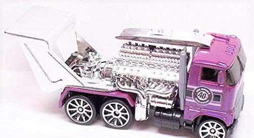 Hot Wheels Mattel 2008 All Stars - Purple Semi Fast II