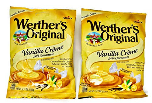 Werther's Original Vanilla Creme Soft Caramels  4.51 oz  Pack of 2