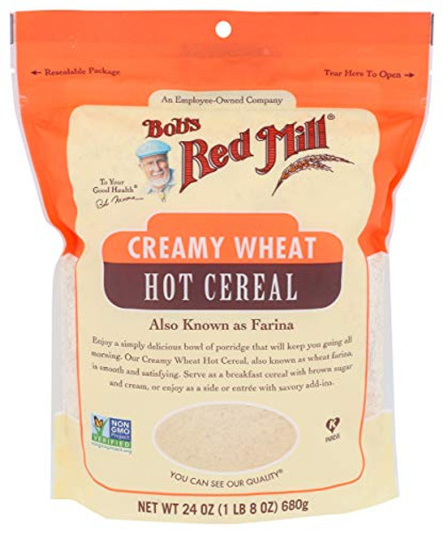 Bob's Red Mill Creamy Wheat Farina Hot Cereal  24 OZ