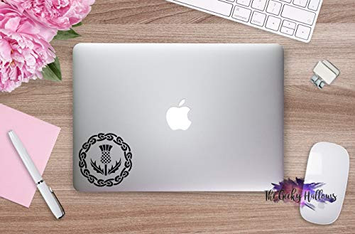 Scottish Thistle Flower Outlander Inspired Vinyl Decal Sticker Purple Scottish Thistle Flower Outlander Inspired Vinyl Decal Sticker Purple