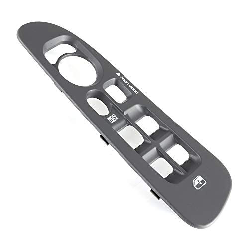Window Switch Bezel Power window Switch Window Fits for 2002-2005 Dodge Ram 1500 Truck 2002-2005 Dodge Ram 2500 Truck 2002-2005 Dodge Ram 3500 Truck Window Switch Bezel Replace OE 5HZ71WL5AE 76115