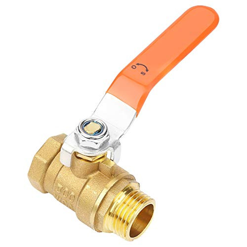 ??????? ???? ?????Ball Valve Dual - Direction Water Valve DN15 1 2-Inch BSP Male and Female Thread Brass Pipe Valve with Lever Handle