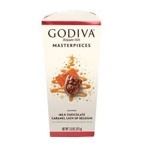 LIMITED EDITION Godiva Masterpieces Milk Chocolate Caramel Lion of Belgium 7.6 Oz. 1 Pack LIMITED EDITION Godiva Masterpieces Milk Chocolate Caramel Lion of Belgium 7.6 Oz. 1 Pack