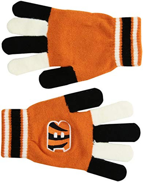 FOCO NFL Cincinnati Bengals Multi Color Team Knit Glove FOCO NFL Cincinnati Bengals Multi Color Team Knit Glove