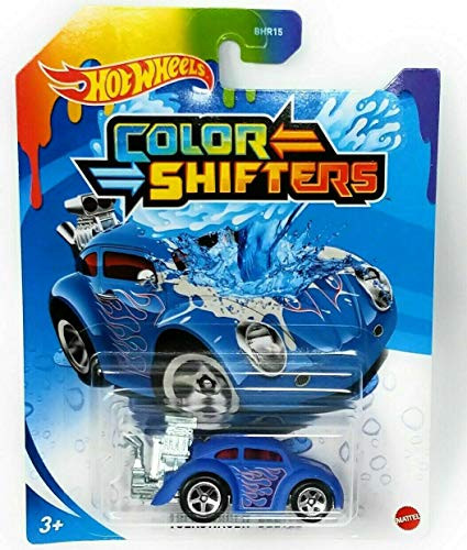 DieCast Hotwheels Color Shifters Volkswagen Beetle  Blue White