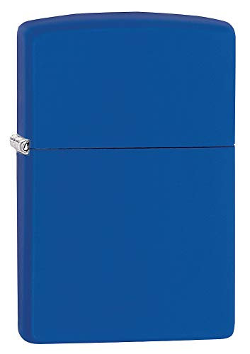 Zippo 229 Pocket Lighter  Royal Blue Matte  One Size