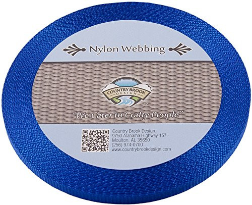 Country Brook Design - Royal Blue 3 8 Inch Heavy Nylon Webbing  10 Yards