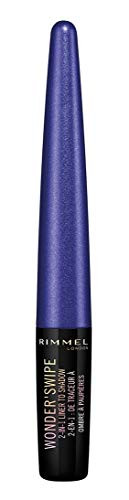 Rimmel Wonder Swipe 2-in-1 Liner To Shadow  Cool Af  0.05 Fluid Ounce  1 Count
