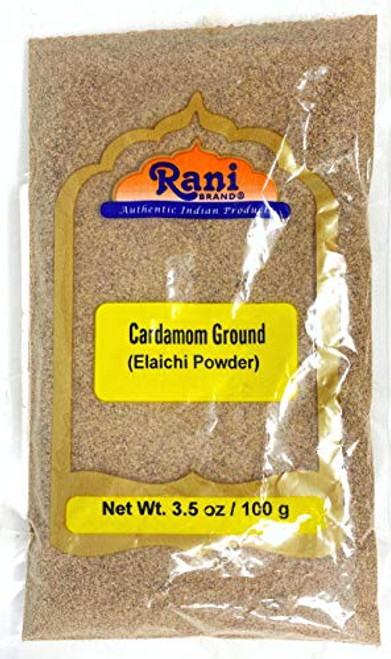 Rani Cardamom Elachi Ground Powder Indian Spice 3.5oz 100g ~ All Natural No Color added Gluten Friendly Vegan NON-GMO No Salt or fillers Rani Cardamom Elachi Ground Powder Indian Spice 3.5oz 100g ~ All Natural No Color added Gluten Friendly Vegan NON-GMO No Salt or fillers