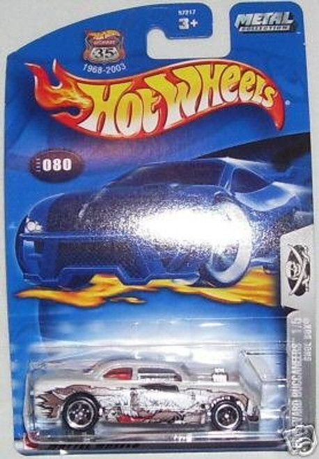 Mattel Hot Wheels 2003 1 64 Scale White Boulevard Buccaneers 1 5 Shoe Box Die Cast Car 080