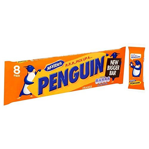 McVitie's Penguin Orange - 8 x 24.6g