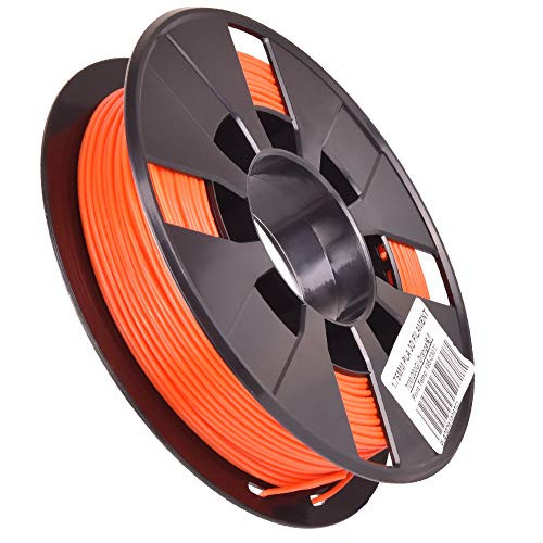 PLA 3D Printer Filament 1.75mm 200g 0.44 LBS ROLL 3D Pinting Filament 3D Pen Printer Filament Refills  Orange