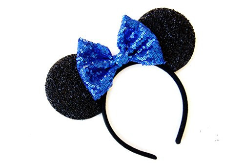 CL GIFT CLGIFT Blue Mickey Ears  Rainbow Minnie Mouse Ears  Sparkly Minnie Ears  Mouse Ears  Electrical Parade Ears