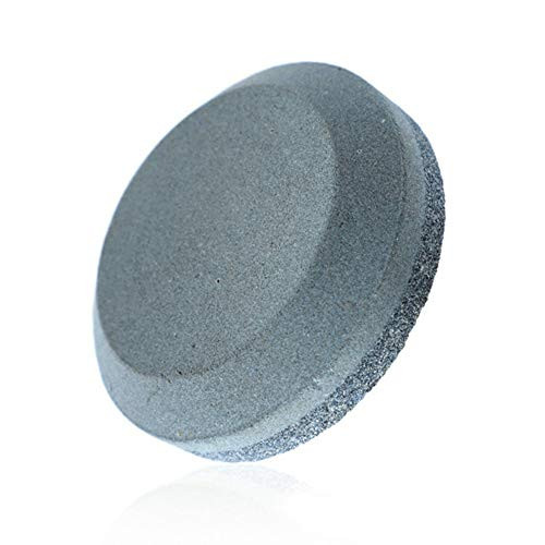 HunterBee Dual Grit Puck Sharpening Stone Axe 2PCS Blade MultiPurpose Sharpener Knife Tool