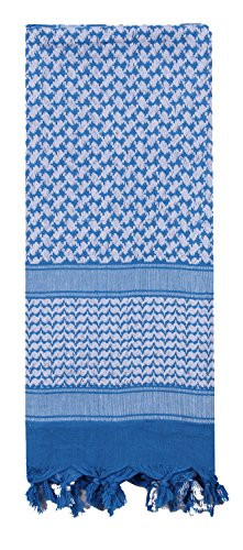Rothco Shemagh Tactical Desert Scarf  Blue White