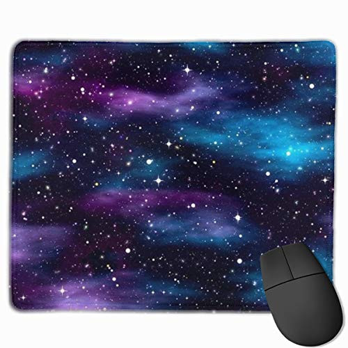 Mouse Pad Starry Sky Galaxy Mousepad Non-Slip Rubber Gaming Mat Rectangle Mouse Pad