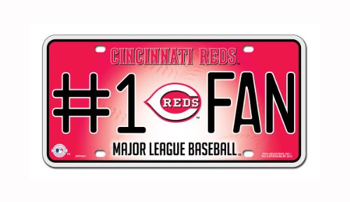 MLB Cincinnati Reds 1 Fan Metal Tag MLB Cincinnati Reds 1 Fan Metal Tag