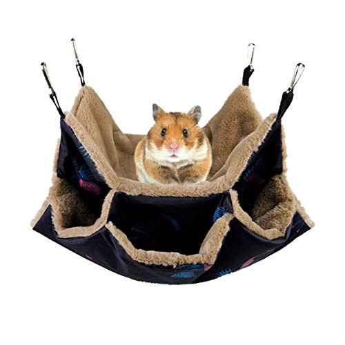 STTQYB Small Pet Cage Hammock Hanging Bed for Small Animals Pet Cage Hammock Accessories Bedding for Chinchilla Parrot Sugar Glider Ferrets Rat Hamster Rat Playing Sleeping Flamingo Update STTQYB Small Pet Cage Hammock Hanging Bed for Small Animals Pet Cage Hammock Accessories Bedding for Chinchilla Parrot Sugar Glider Ferrets Rat Hamster Rat Playing Sleeping Flamingo Update