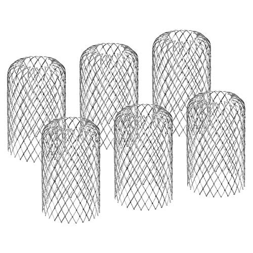 Magicfour Gutter Guard  6 Pack Aluminum Gutter Guards  Expandable Leaf Filter Gutter Guards  Outdoor Drain Cover  Screen Filter Strainer Protection Net