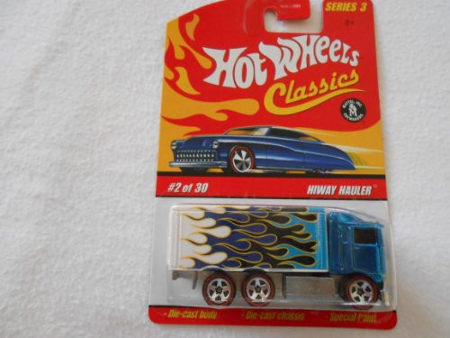 Hot Wheels Classics Series 3 Hiway Hauler Spectraflame Aqua Blue 2 of 30
