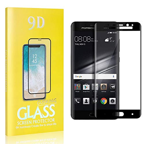 Screen Protector for Huawei Mate 9 Pro  CUSKING Bubble Free Screen Protector for Huawei Mate 9 Pro  Tempered Glass  Shock Absorbent  9H Hardness  1 Pack