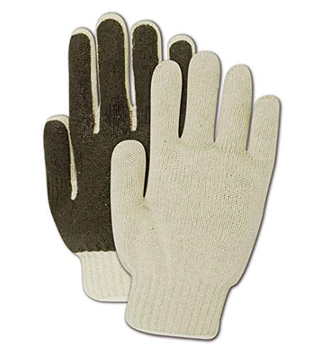 Magid Glove  and  Safety T95C Magid MultiMaster T95 PVC Palm Coated Gloves  5  Orange Natural  Ladies  Fits Medium   Pack of 12
