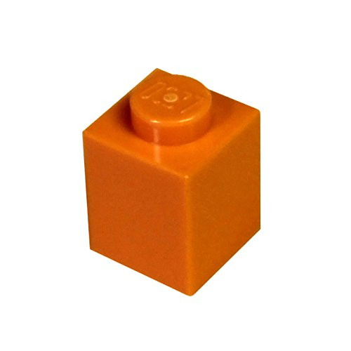 LEGO Parts and Pieces  Orange  Bright Orange  1x1 Brick x100