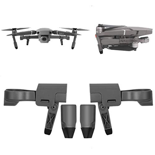 Tineer Quick-Released Landing Gear Leg Extension for DJI Mavic 2 Pro/Zoom, Folding Leg Support Feet Protector DJI Mavic 2 Accessories