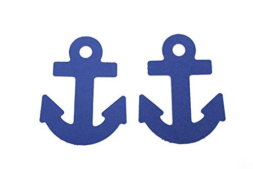 Blue Anchor Die Cuts Paper Party Decorations 25 CT
