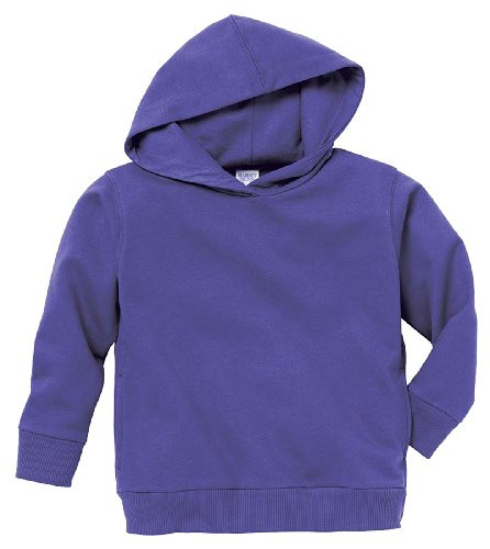 RABBIT SKINS Toddler Pockets Fleece Hooded Sweatshirt  Purple  2T