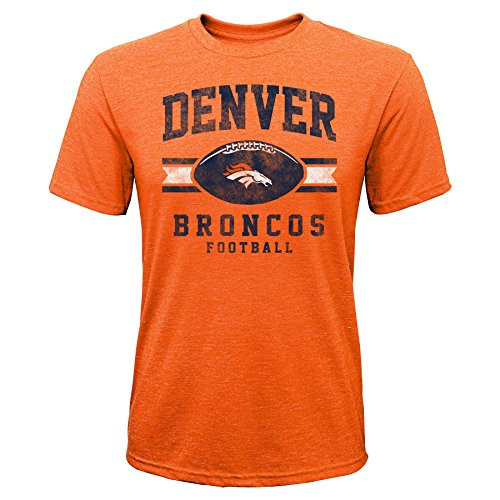 Outerstuff NFL NFL Denver Broncos Youth Boys Player Pride Short Sleeve Tri-Blend Tee Orange Youth X-Large 18 Outerstuff NFL NFL Denver Broncos Youth Boys Player Pride Short Sleeve Tri-Blend Tee Orange Youth X-Large 18