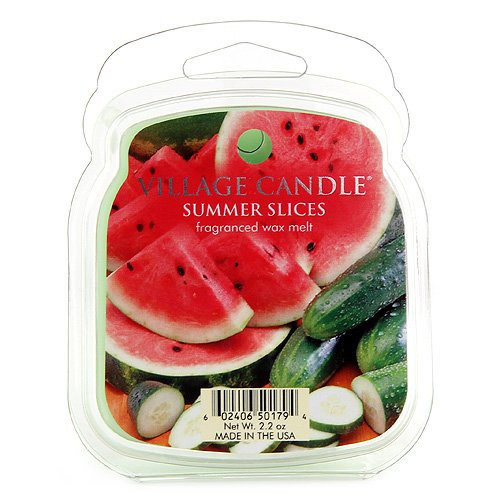 Village Candle Summer Slices Wax Melt Scented Wax Melt 2.2 oz Pink Village Candle Summer Slices Wax Melt Scented Wax Melt 2.2 oz Pink