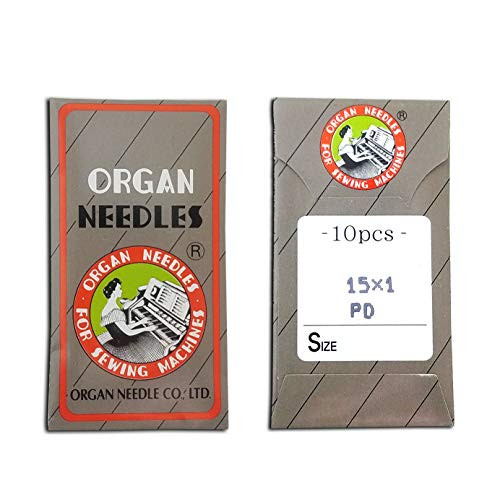 20 Organ 15X1 HAX1 Titanium Flat Shank Home Sewing Machine Needles ~ Multiple Sizes  90 14