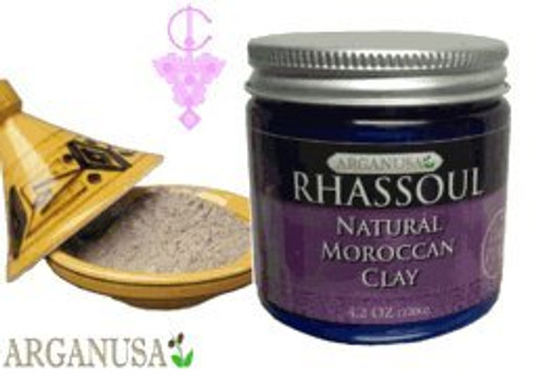 Ghassoul  Rhassoul  Moroccan Lava Clay 16oz
