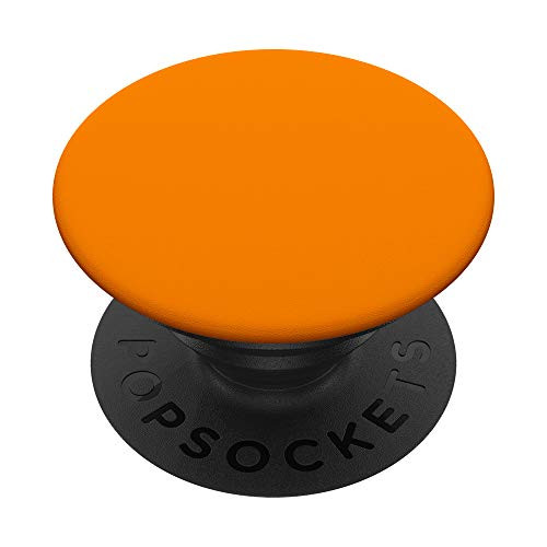 Bright Orange Color PopSockets PopGrip Swappable Grip for Phones and Tablets Bright Orange Color PopSockets PopGrip Swappable Grip for Phones and Tablets