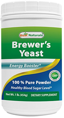 Best Naturals 100% Pure Brewers Yeast Powder - 16 oz - Supports for Increased Breast Milk Supply During Breastfeeding  Lactation  Digestive Health