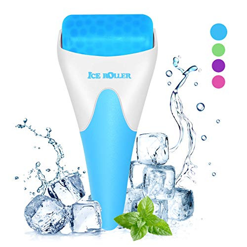 Ice Roller for Face  and  Eyes Face Roller Face Massager to Tighten Pores and Reduce Wrinkle Massager Under Eye Puffiness Migraine and Pain Relidf Skin Care Products Blue