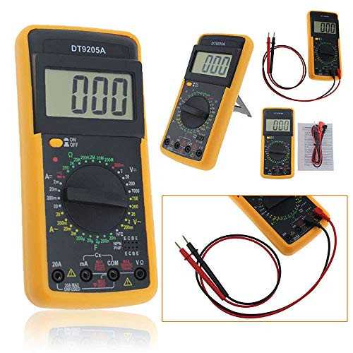 OriginView Digital DT-9205A Multimeter LCD AC/DC Ammeter Resistance Capacitance Tester