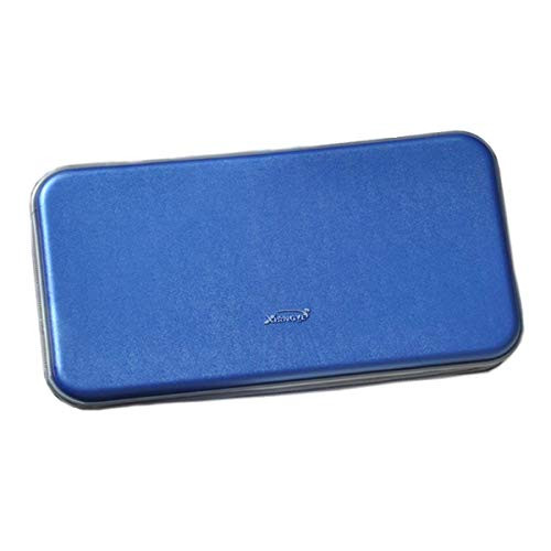 Traderplus 80 Capacity CD DVD Case Disc Storage Holder CD Sleeve Wallet  Blue