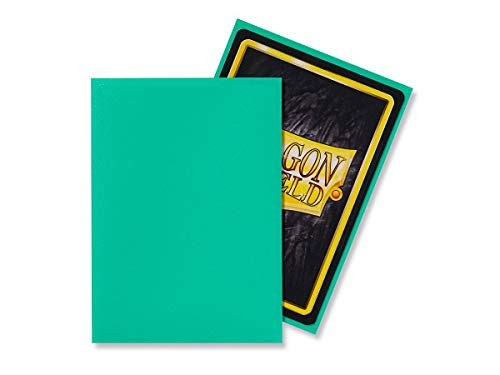 Dragon Shield 100 Count Standard Size Matte Deck Protector Sleeves  Matte Mint