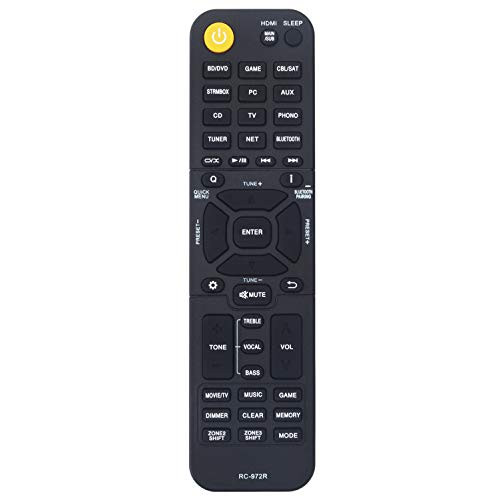 RC-972R Replacement Remote Control Applicable for Onkyo AV Receiver TXNR797 TXRZ840 TXNR696 TXNR595 Audio Vedio Receivers