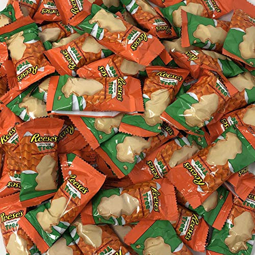 Reese's Holiday Peanut Butter Trees  White Chocolate  For Christmas Parties  Stocking Stuffers  Candy Gifts  60 Pieces