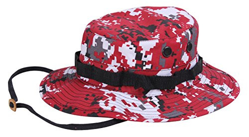 Rothco Boonie Hat Red Digital Camo -  7 3 4  Inch