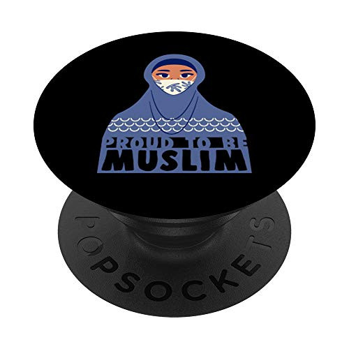 Muslim Islam Mosque Quran Alhamdulillah Eid Gift PopSockets PopGrip  Swappable Grip for Phones  and  Tablets
