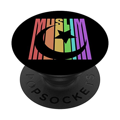 Muslim Symbol Islam Allah Mosque Quran Alhamdulillah Gift PopSockets PopGrip  Swappable Grip for Phones  and  Tablets