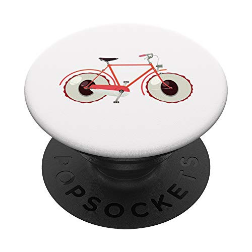 Cycling Biking Bicycle Bike Cyclist Lychee Wheels BMX Gift PopSockets Grip and Stand for Phones and Tablets